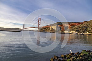 The Golden Gate Bridge in San Francisco