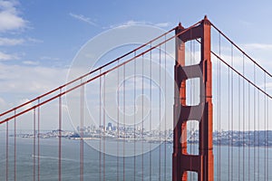 Golden Gate Bridge in San Francisco.