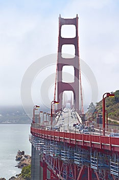 Golden Gate bridge San Francisco.