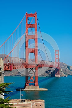 The Golden Gate Bridge in San Francisco