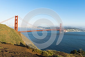 Golden Gate bridge in San Francisco