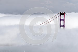 The Golden Gate Bridge in San Francisco