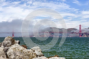 The Golden Gate Bridge in San Francisco