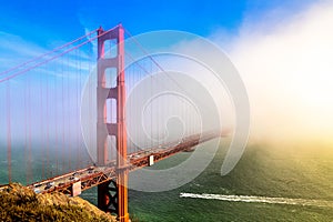 Golden Gate Bridge in San Francisco