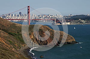 Golden Gate Bridge and San Francisco