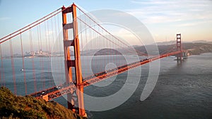 Golden Gate Bridge with San Francisco background