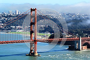 Golden Gate Bridge and San Francisco Bay