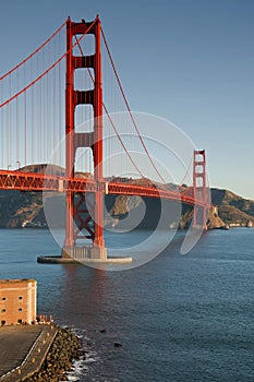The Golden Gate Bridge, San Francisco CA.