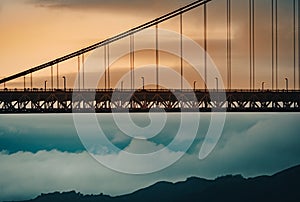 Golden gate bridge in San Francisco, California