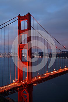 The Golden Gate Bridge of San Francisco, California, USA