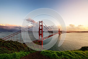 Golden Gate bridge at San Francisco, USA