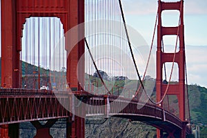 The Golden Gate Bridge in San Fransisco