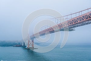 Golden Gate Bridge Socked In