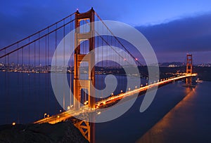 Golden Gate Bridge Sunset Pink Skies San Francisco