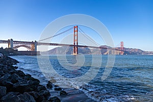 Golden Gate Bridge and Torpedo Wharf