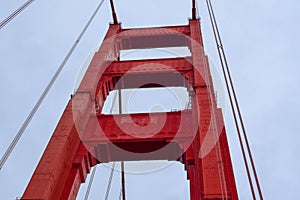 Golden Gate Bridge Tower Focus