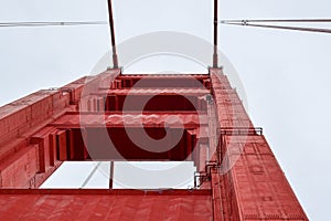 Golden Gate Bridge Tower Focus