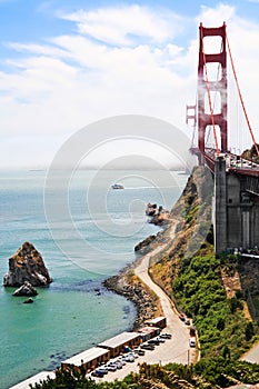 Golden Gate Bridge - View from Vista Point