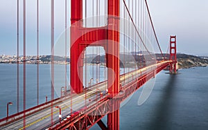 Golden Gate bridge from Vista Point