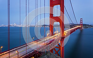 Golden Gate bridge from Vista Point