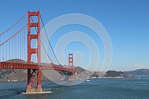 Golden Gate Brige in San Francisco USA