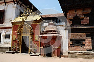 Golden Gate at the Durbar square, Bhaktapur, Kathmandu ,Nepal