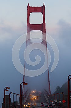 Golden Gate in the Fog