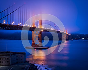 Golden Gate in Fog