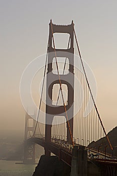 Golden Gate in Fog