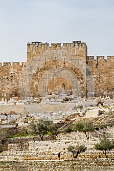 Golden Gate, Gate of Mercy in Jerusalem