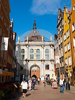 Golden Gate in Gdansk