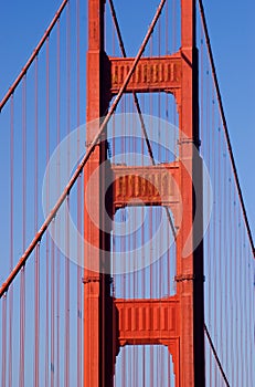 Golden Gate pilon, San Francisco photo