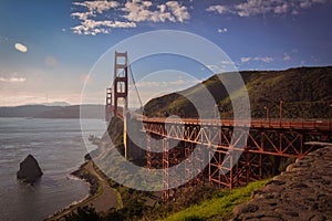 Golden Gate Suspension Bridge San Francisco CA