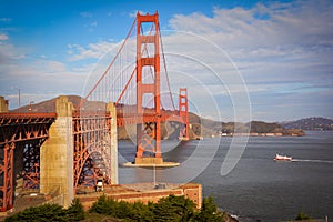 Golden Gate Suspension Bridge San Francisco CA