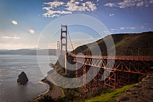 Golden Gate Suspension Bridge San Francisco CA
