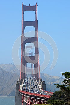 Golden Gate traffic