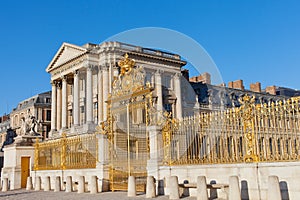 Golden gate at Versailles.