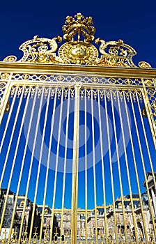 The Golden Gate in Versailles castle,France.