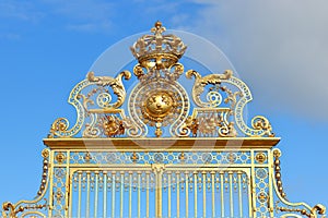 Golden gates at Versailles
