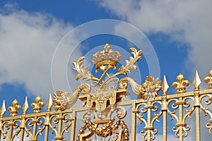 Golden gates at Versailles