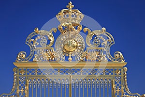 Golden Gates in Versailles. France