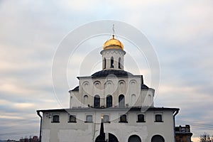 Golden Gates in Vladimir city, Russia.