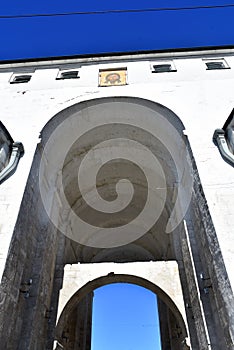 Golden Gates in Vladimir city, Russia.