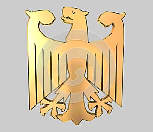 Golden German eagle