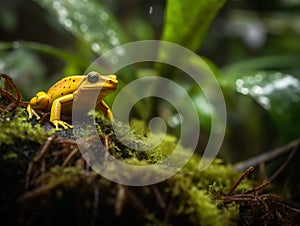 The Golden Glint of the Golden Poison Frog