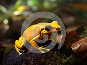 The Golden Glint of the Golden Poison Frog