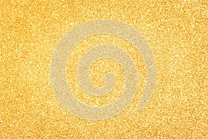 Golden Glitter Abstract Background