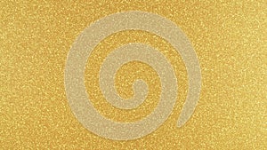 Golden glitter background in high resolution gold backdrop with reflections