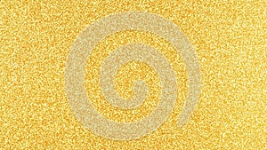 Golden glitter background in high resolution gold backdrop with reflections