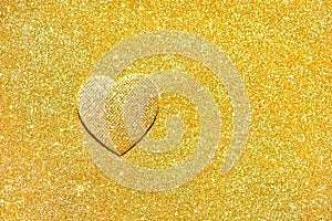 Golden glitter texture Colorfull Blurred abstract background